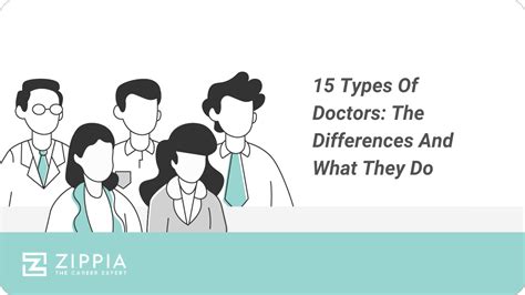 20 Types Of Doctors: The Differences And What They Do - Zippia