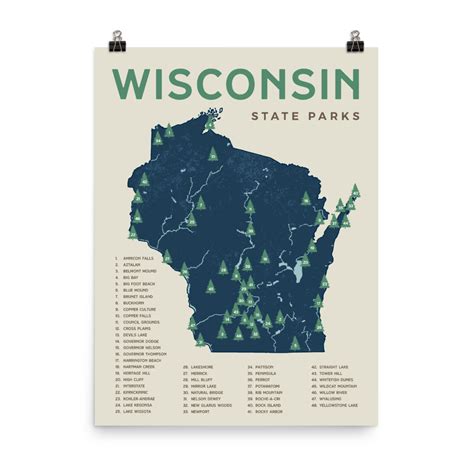 State Parks In Wisconsin Map - Map