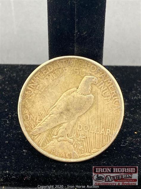 Iron Horse Auction - Auction: October Coin Auction ITEM: 1925 Peace ...