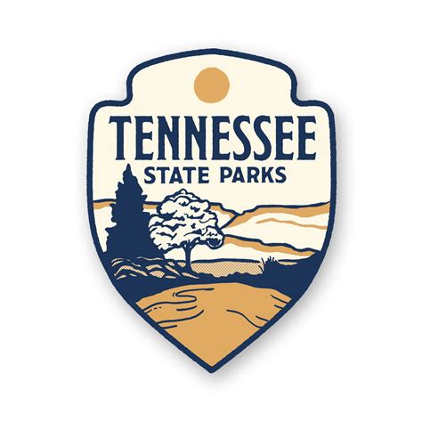 TNSP - Crest Logo Sticker – Tennessee State Parks Online Gift Shop