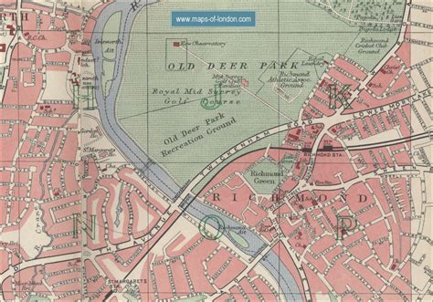 Map of Twickenham, London