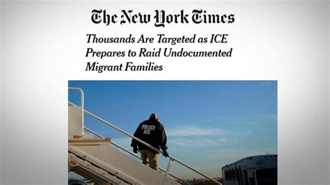 Video ICE raids on thousands of undocumented families are set to begin ...