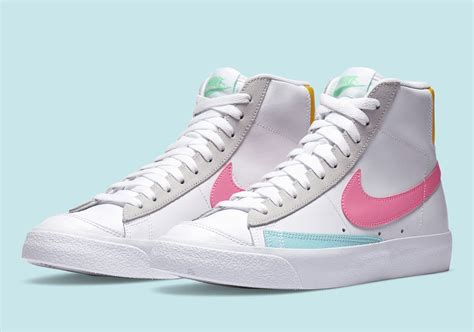 Nike Blazer Mid '77 Pink Glow DA4295-100 Release | SneakerNews.com