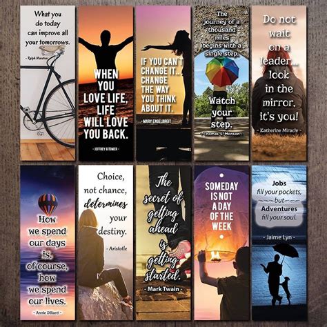 "Printable Bookmarks with motivational quotes" Bookmarks Quotes, Bookmarks For Books, Diy ...