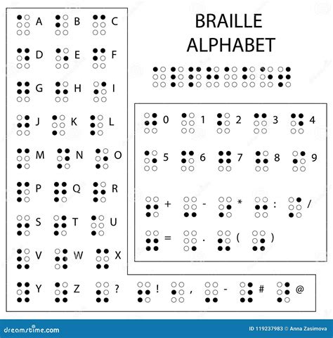 Braille Writing Tool Or Braille Writing Vintage Engraving Cartoon ...