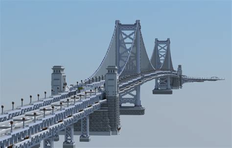 Ben Franklin Bridge 1:1, Philadelphia, PA Minecraft Map | Minecraft ...