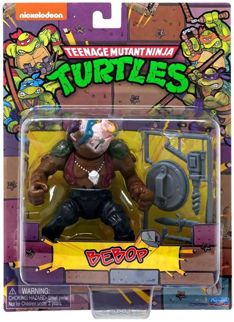 Teenage Mutant Ninja Turtles TMNT 1987 Retro Bebop 4 Action Figure ...