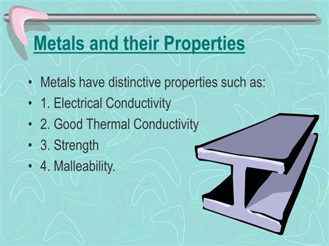 PPT - Metals and their Properties PowerPoint Presentation, free download - ID:726636