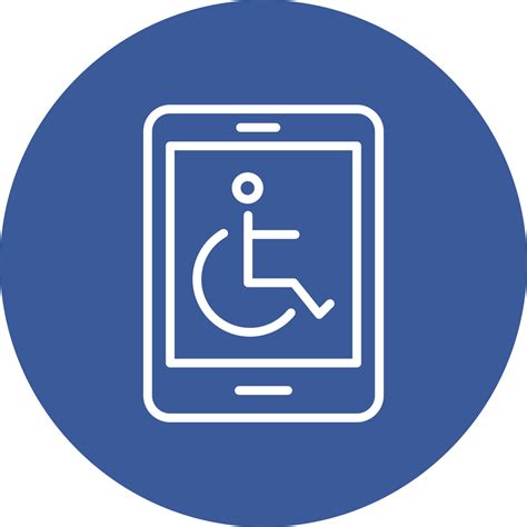 Accessibility Vector Icon 15372070 Vector Art at Vecteezy