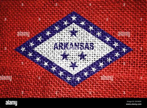 arkansas state flag Stock Photo - Alamy