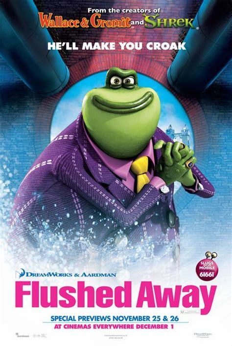 Flushed Away , starring Hugh Jackman, Kate Winslet, Ian McKellen, Jean Reno. The story of an ...