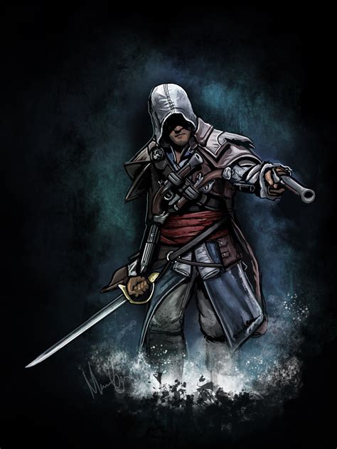 Edward Kenway (AC Black Flag) by Eddde on Newgrounds