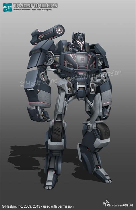 transformers prime soundwave concept art - angry-painting-sims-4