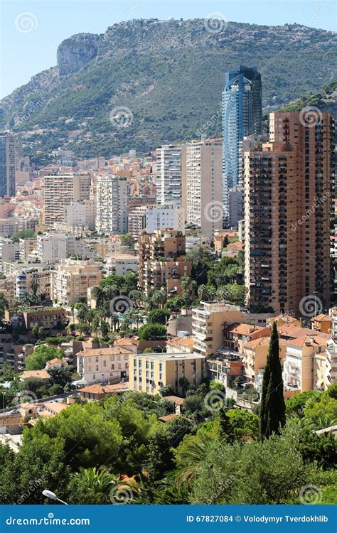 Monte Carlo Monaco Aerial View Editorial Stock Image - Image of september, carlo: 67827084