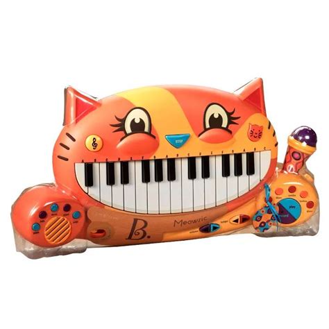 B. Toys Interactive Cat Piano - Meowsic in 2020 | Toy piano, Musical toys, Music toys