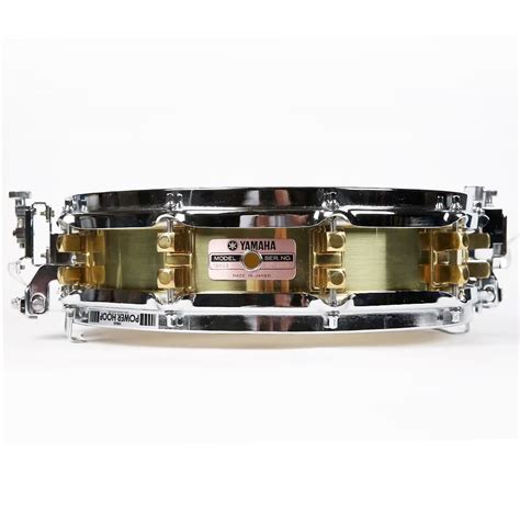 Snare drum - 14" x 3.5" Yamaha SD493 piccolo brass : DM Audio Ltd