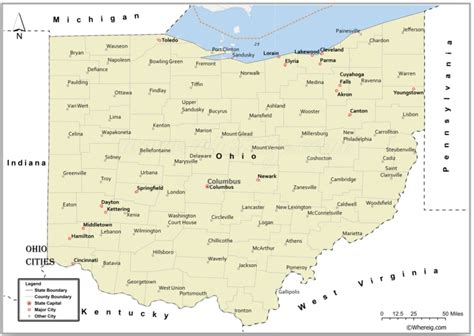 Ohio Largest Cities And Towns