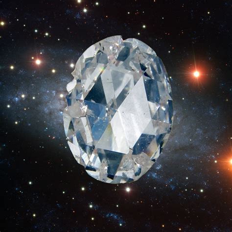 Diamond Planet Made Of Solid