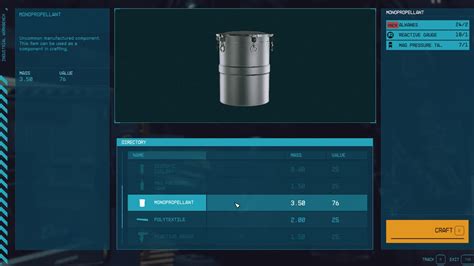 How to get Monopropellant in Starfield