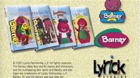 Barney's 4 Videos Pack (1999/2000) - VHS Preview - YouTube