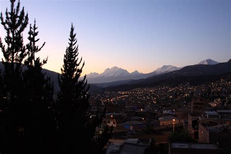 Elevation of Huaraz, Peru - Topographic Map - Altitude Map