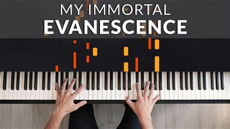 My Immortal - Evanescence | Tutorial of my Piano Cover - YouTube