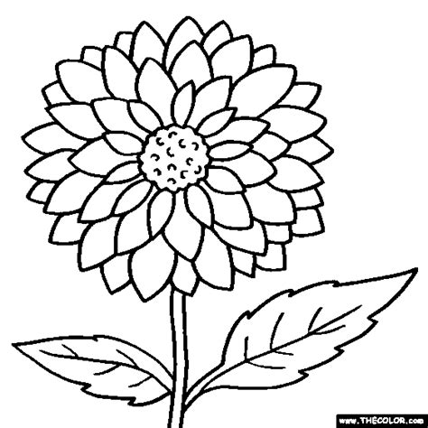 29+ Easy Cute Flower Coloring Pages | Free Wallpaper