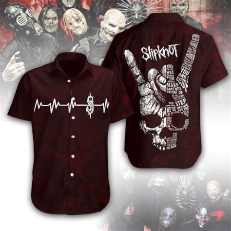 Slipknot Hawaiian Shirt - Home Decor, Apparel and Accessories, Print on ...