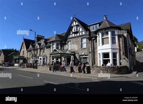 Exterior of McKays Hotel Pitlochry Scotland May 2017 Stock Photo - Alamy