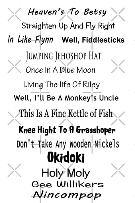 "Old Time Sayings" by CarolM | Redbubble