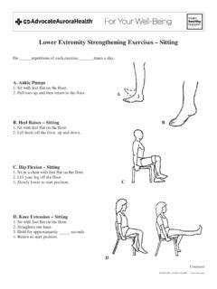 Lumbar Laminectomy/Discectomy Protocol | Lower extremity strengthening exercises | PDF4PRO