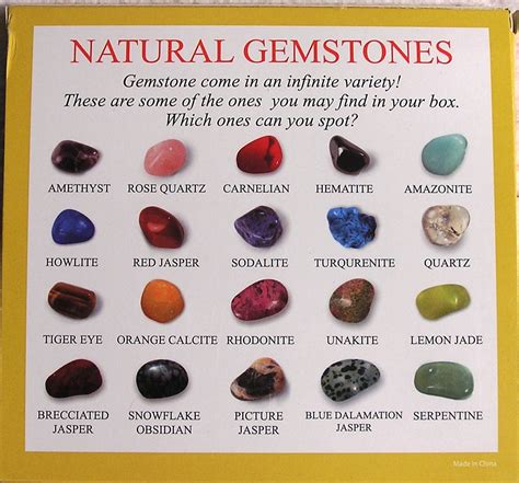 Natural Gemstone Collection Set | Curious Kids Toy Lab