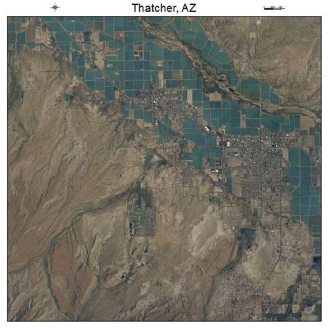 Aerial Photography Map of Thatcher, AZ Arizona