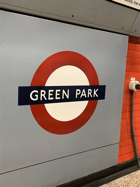 Green Park Tube Station - Britain All Over Travel Guide