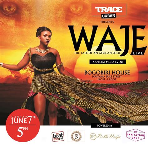 Enjoy a Fun-Filled Night of Music with Waje | Sunday, June 7th at Bogobiri | BellaNaija