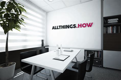 How to Get a Branded Office Background with Your Company Logo for Zoom Meetings - All Things How