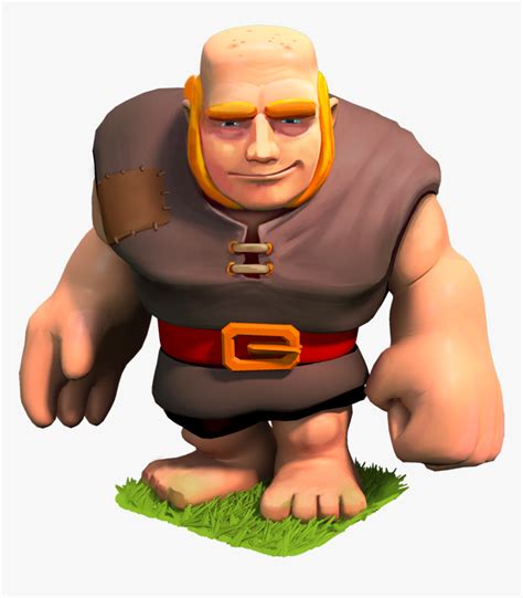 Giant Clipart Clash Clans - Giant Clash Of Clans Png, Transparent Png ...