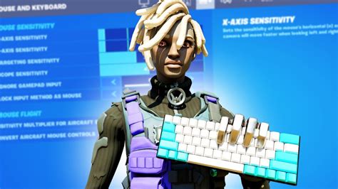 BEST Keyboard + Mouse Fortnite Settings + DPI + Sensitivity (PC Chapter ...