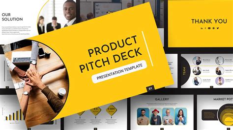 Product Overview Slide PowerPoint Template - SlideKit