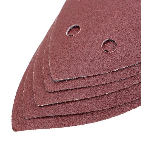 20Pcs 90mm Delta Sand Paper Abrasive Sandpaper for Wood Grinding Polishing Sanding Paper Tool ...