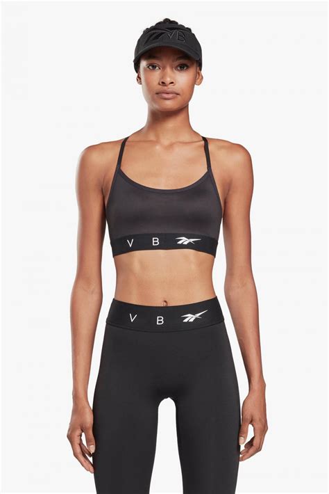 Victoria Beckham Womens Apparel | Reebok x VB T-Back Sports Bra Black « MUSEE-OLERON