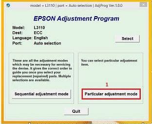 Epson l3110 resetter adjustment program free download - bdapad