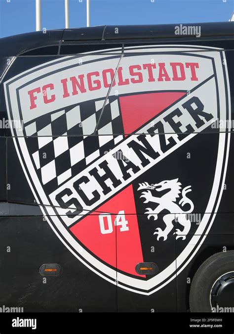 Club Logo FC Ingolstadt 04 DFB 3rd League Season 2020-21 Stock Photo ...