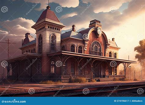 Grand Old Train Station, with Exterior and Interior Elements Preserved in Their Original State ...