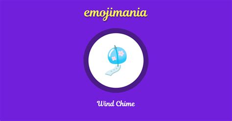 🎐 Wind Chime emoji Copy & Paste - Emojimania