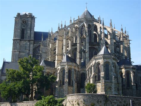 IMAGES OF LE MANS FRANCE | Le Mans Cathedral Cathédrale Saint-Julien du ...