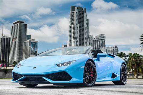 2016, Lamborghini, Huracan, Cars, Blue, Spyder Wallpapers HD / Desktop ...