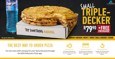 Small Triple Decker Promotion @ Debonairs • Kimberley PORTAL