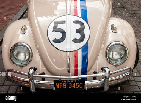 Herbie VW Beetle Stock Photo - Alamy