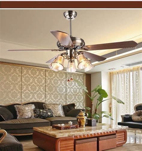 living #room #Lighting #Low #Ceiling #Fan in 2020 | Living room ceiling fan, Farmhouse style ...